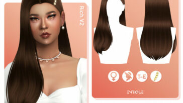Rich Hairstyle by EnriqueS4 at TSR
