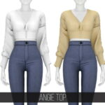 ANGIE TOP at Fifths Creations