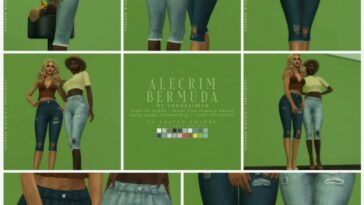 Alecrim Bermuda Shorts at Candy Sims 4