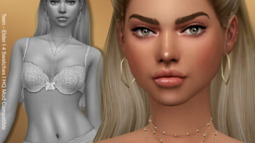Amanda Skin Overlay at MSQ Sims