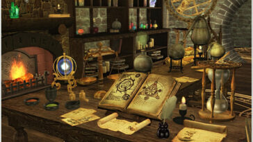 Arcane Illusions Alchemy Laboratory Pt.I furniture by Severinka_ at TSR