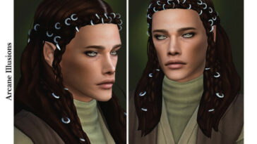 Arcane Illusions Arthemis Hairstyle for Male by -Merci- at TSR