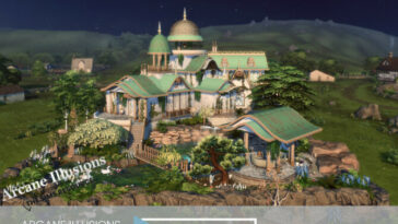 Arcane Illusions – Elven Palace by SIMSBYLINEA at TSR
