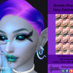 Arcane Illusions – Fairy Eyeliner V1 by PinkyCustomWorld at TSR