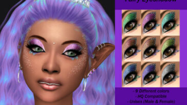 Arcane Illusions – Fairy Eyeshadow by PinkyCustomWorld at TSR