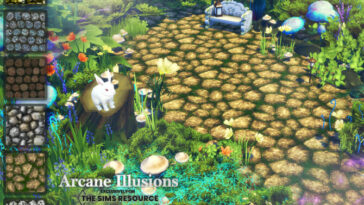 Arcane Illusions – Fantasy Paving Terrain Set by Rirann at TSR