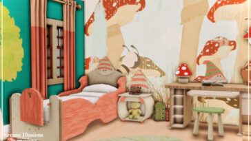 Arcane Illusions – Forest Kids room by Mini Simmer at TSR