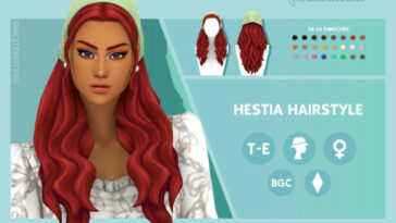 Arcane Illusions – Hestia Hairstyle by simcelebrity00 at TSR