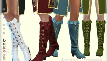 Arcane Illusions – Magician Costum Boots by bukovka at TSR