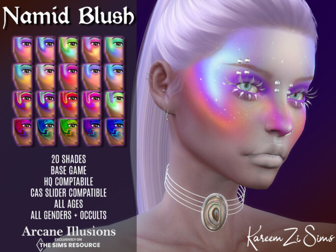 Arcane Illusions – Namid Blush by KareemZiSims at TSR