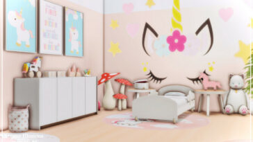 Arcane Illusions – Unicorn Kids room by Mini Simmer at TSR
