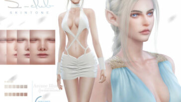 Arcane illusion Elf skintones by S-Club at TSR