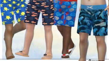 Atlantic Swimshorts by Pelineldis at TSR