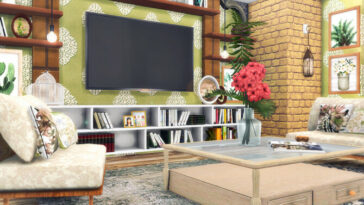 Ayla Living Room by Rirann at TSR