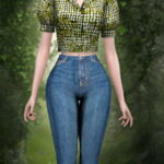 BASE GAME COMPATIBLE TOP blouse at Jenni Sims