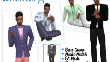 BG PARTY SUIT (M) at Sims4Sue