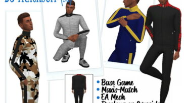 BG TRACKSUIT (M) at Sims4Sue