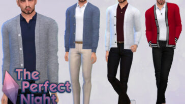 Baretto Cardigan Top by McLayneSims at TSR