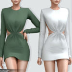 Belaloallure Jerasa dress by belal1997 at TSR