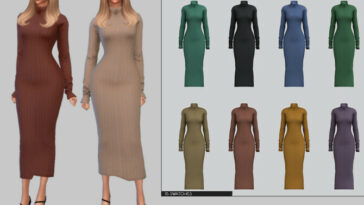 Belaloallure Karina dress by belal1997 at TSR