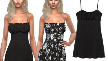 Black And White Summer Dresses by Saliwa at TSR