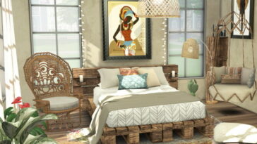 Boho Bedroom by Flubs79 at TSR