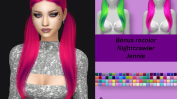 Bonus recolor of Nightcrawler’s Jenn