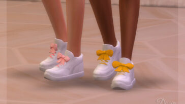 Bow Sneakers by Dissia at TSR