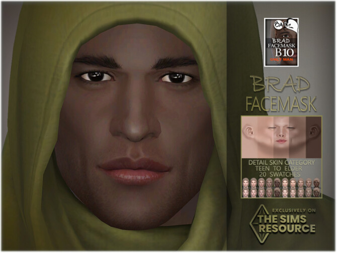 Brad Facemask by BAkalia at TSR