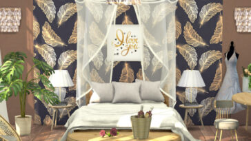 Bridal Bedroom by Flubs79 at TSR