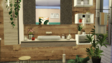 Bryce bathroom by melapples at TSR