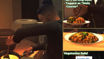 Butternut Mac & Cheese Custom Recipe at Mod The Sims 4