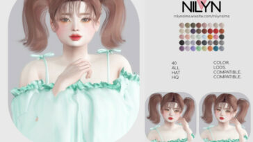 CHUBBY HAIR at Nilyn Sims 4