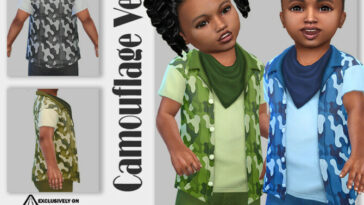 Camouflage Vest by Pelineldis at TSR