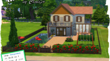 Carmen house by Chalipo at All 4 Sims