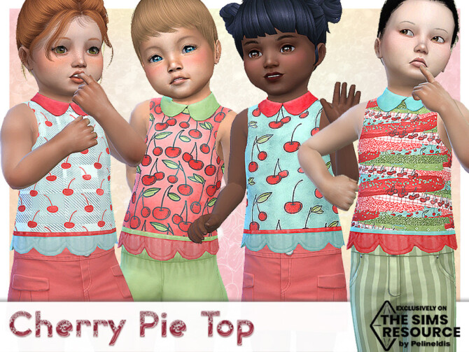 Cherry Pie Top by Pelineldis at TSR