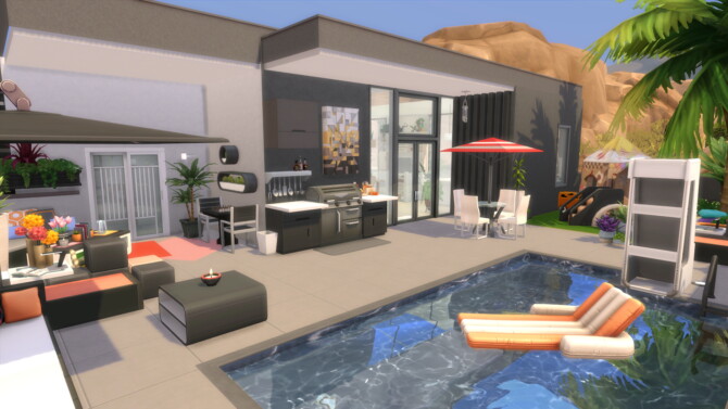 City Modern Palm Springs by Brand at Mod The Sims 4