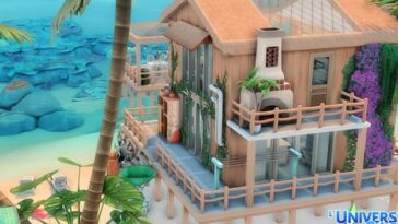 Cottage on the sea by sarah.clerici at L’UniverSims