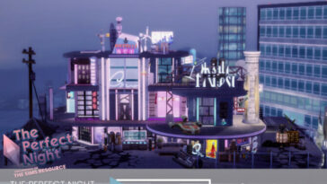 Cyberpunk Penthouse by SIMSBYLINEA at TSR