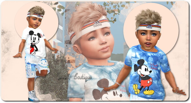 Designer Set for Toddler Boys TS4 at TSR