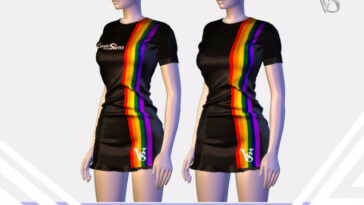 Dress I Pride Month Collection 2021 Cidade dos Sims at TSR