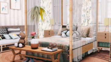 Ellie Bedroom by MychQQQ at TSR
