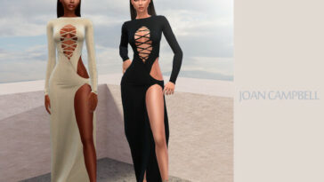 Ellie dress by Joan Campbell Beauty at TSR