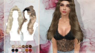 Epiphany Hairstyle JavaSimsxPipco Collab at TSR