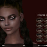 Eyeliner A13 by ANGISSI at TSR