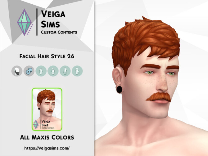 Facial Hair Style 26 by David_Mtv at TSR