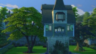 Fairytale starter home by Christine at CC4Sims