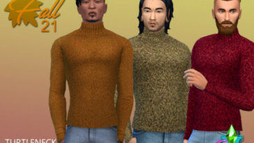 Fall21 Turtleneck by SimmieV at TSR