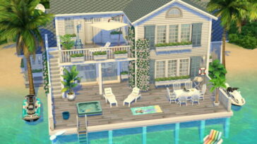 Family Beach House by Flubs79 at TSR