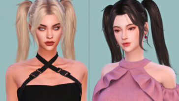 Female Hair G51 by DaisySims at TSR